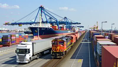 Freight Transportation Services Supporting Maritime Shipping